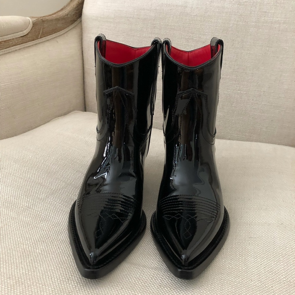 Maison Martin Margiela Boots Ankle black Patent - Picture 8 of 14